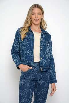 Campera RINGO laser azul (J6136)