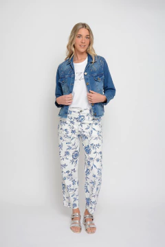 Mom AIRA estampado azul (J6318)