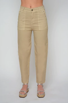 Cargo recto MALVA beige (J5919) en internet