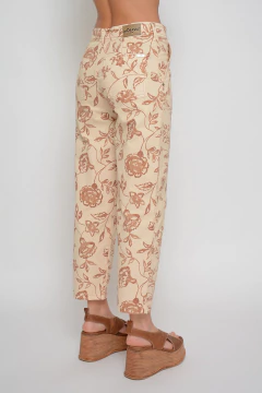 Mom AIRA estampado nude (J6319) - Moravia Jeans