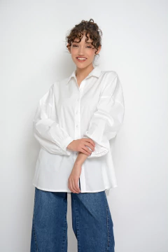 Camisa BOB manga ancha poplin (6011) - Moravia Jeans