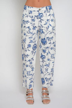 Mom AIRA estampado azul (J6318) - comprar online