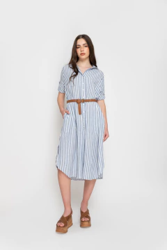 Camisero CONRAD largo rayas anchas (A2028) - comprar online