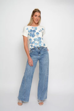 Ancho WALSH cruzado celeste (J6327)