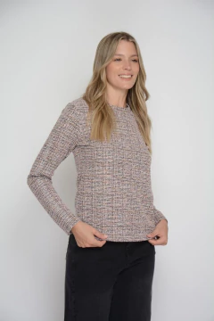 Pull CHARLY chanel de punto con transfer (6044) en internet