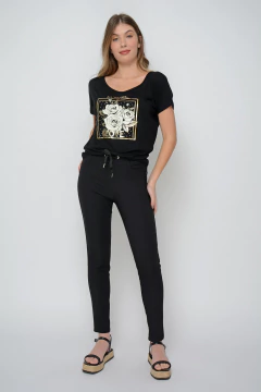 Jogger IVY con tira de lurex (5318) - comprar online