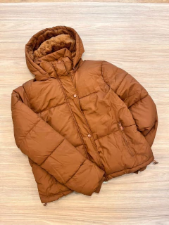 Campera LAMAR puffer corta con capucha (6055) - comprar online