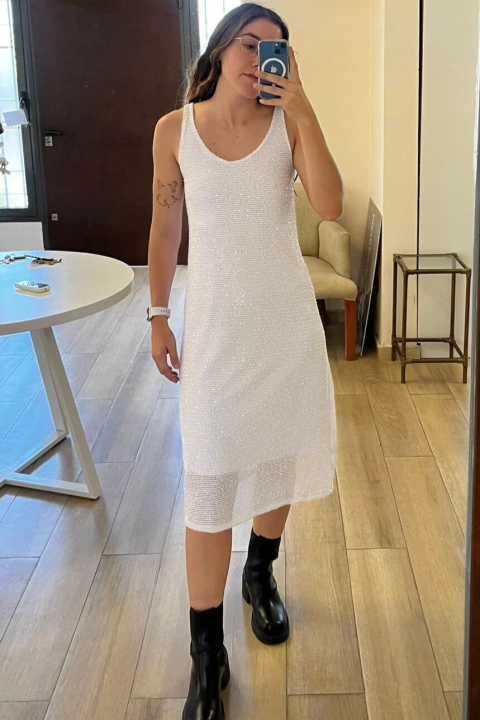 Vestido MARILIN midi lentejuelas (5978)