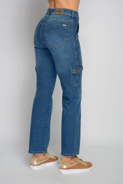 Cargo EBRO azul (J5714) - Moravia Jeans