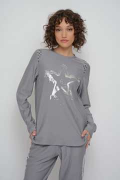 Bucito BERRY estampa estrella foil (6005) - comprar online