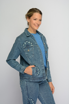 Campera AMAZONAS mandalas azul (J5727)