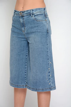 Bermuda DANTE larga azul (J6342) en internet