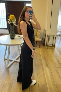 Palazzo GINKGO de lino sin lycra (5948) - tienda online