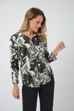Camisa DRESDE ancha estampada (5628) - comprar online