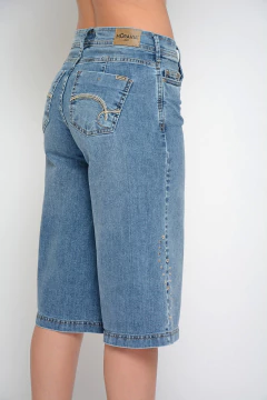 Bermuda DANTE larga azul (J6342) - Moravia Jeans