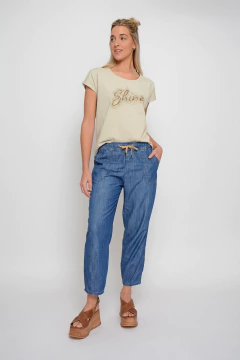 Babucha LLOSA azul (J6338)