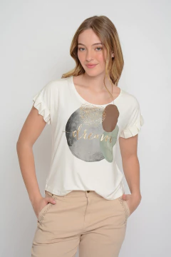 Remera ASIMOV manchas `dream` (2017) - Moravia Jeans