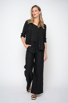 Palazzo CRESPÓN ancho con lazo (5929) - tienda online