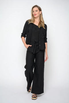 Palazzo CRESPÓN ancho con lazo (5929) - tienda online