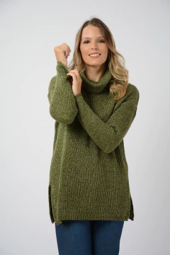 Pull TEDDY largo punto inglés (5427) - Moravia Jeans