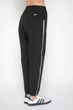 Jogger CERATI babucha con tira de lurex tricolor (6021) - comprar online