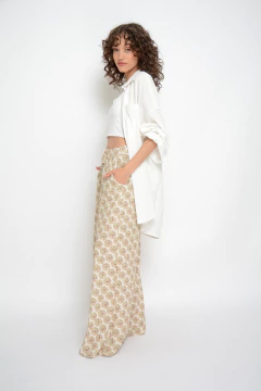 Palazzo XABIA ancho de lino (5984) - Moravia Jeans