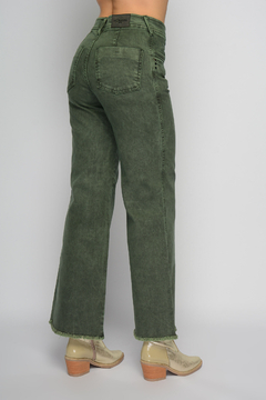 Palazzo DARLING clásico con llavero verde (J5701) - Moravia Jeans