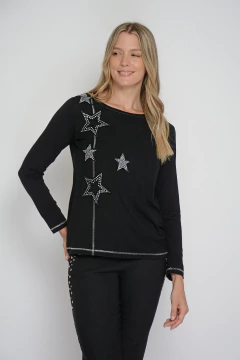 Remera CINDI estrellas (6049)