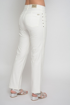 Recto BOLAÑO con presilla crudo (J6303) - Moravia Jeans