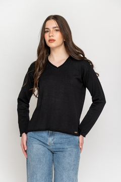 Pull FRANZ básico escote en V (2057)