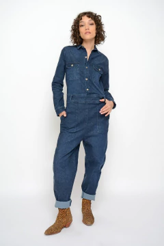 Mono PAUL de jean con botones (6038) - comprar online