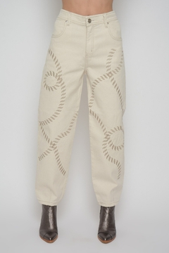 Mom JUSTIN bordado lino (J6112) - comprar online