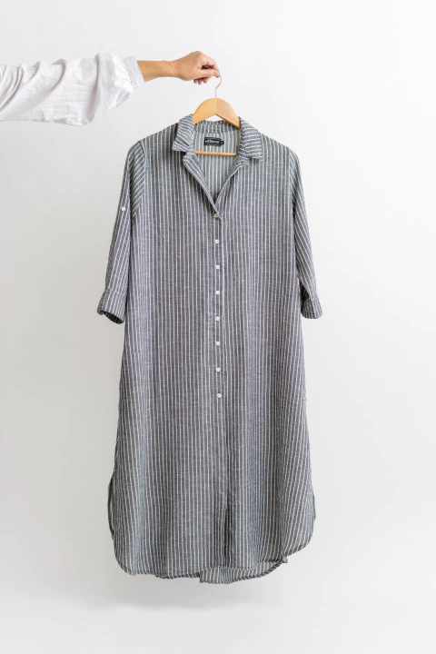 Camisero CONRAD largo rayas iguales (2028)