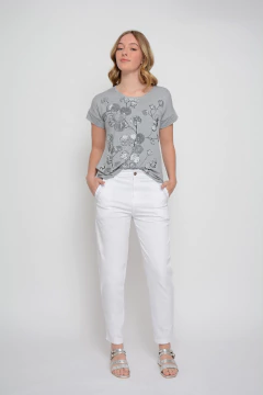 Slouchy ECO blanco (J6300)