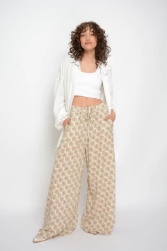 Palazzo XABIA ancho de lino (5984) en internet