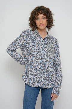 Camisa LENNON slub estampado (6009) en internet