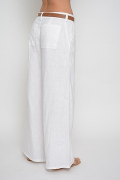 Palazzo SARTRE de lino sastrero (2029) - Moravia Jeans