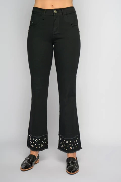 Oxford NILO con ojalillos negro (J5730) - comprar online