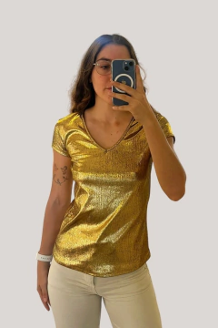 Remera SHINE jersey con foil (5947)