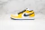 Air Jordan 1 Low Amarelo/Branco/Preto