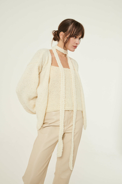 SACO SOPHIE CON LAZO HAND MADE - comprar online