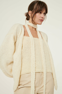 SACO SOPHIE CON LAZO HAND MADE - milanasweaters