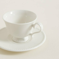 Setx2 TAZA Y PLATO TE Porcelana Blanca en internet