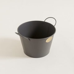 FRAPERA METAL GRIS 30X24X16 CM - comprar online