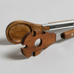 PINZA RED. INOX Y ACACIA 25cm en internet