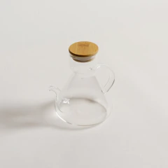Aceitera 750ml vidrio borosilicato 15.5 x 12 cm - comprar online