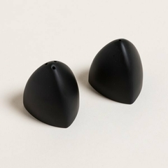SET SALERO Y PIMENTERO 6X5,5 CM CM ACERO INOXIDABLE BLACK en internet