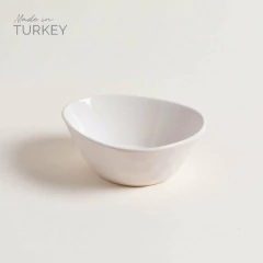 Setx2 BOWL IRREGULAR CREMA 17 CM - comprar online