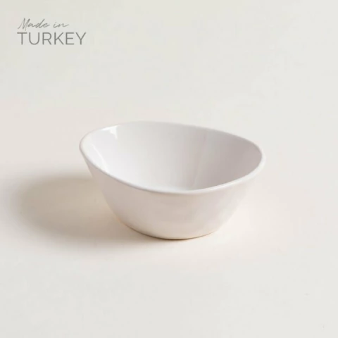 Setx2 BOWL IRREGULAR CREMA 17 CM - comprar online