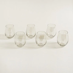 SETx6 VASOS COLOR CHAMPAGNE 500 ML - comprar online